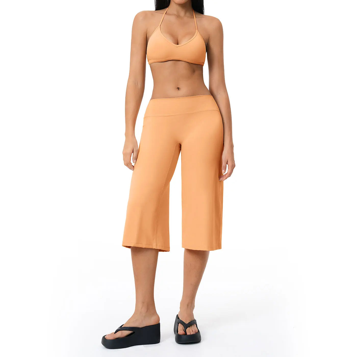 Tenwolf Women’S Summer Yoga Set – Premium Feel Sports Bra with Shock Absorption, Tight Fit, Quick Dry, High-Waisted Mid-Length Shorts
