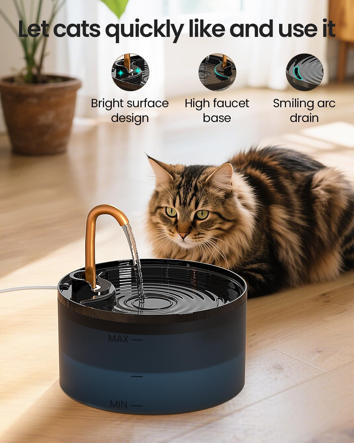 Automatic Cat Water Fountain