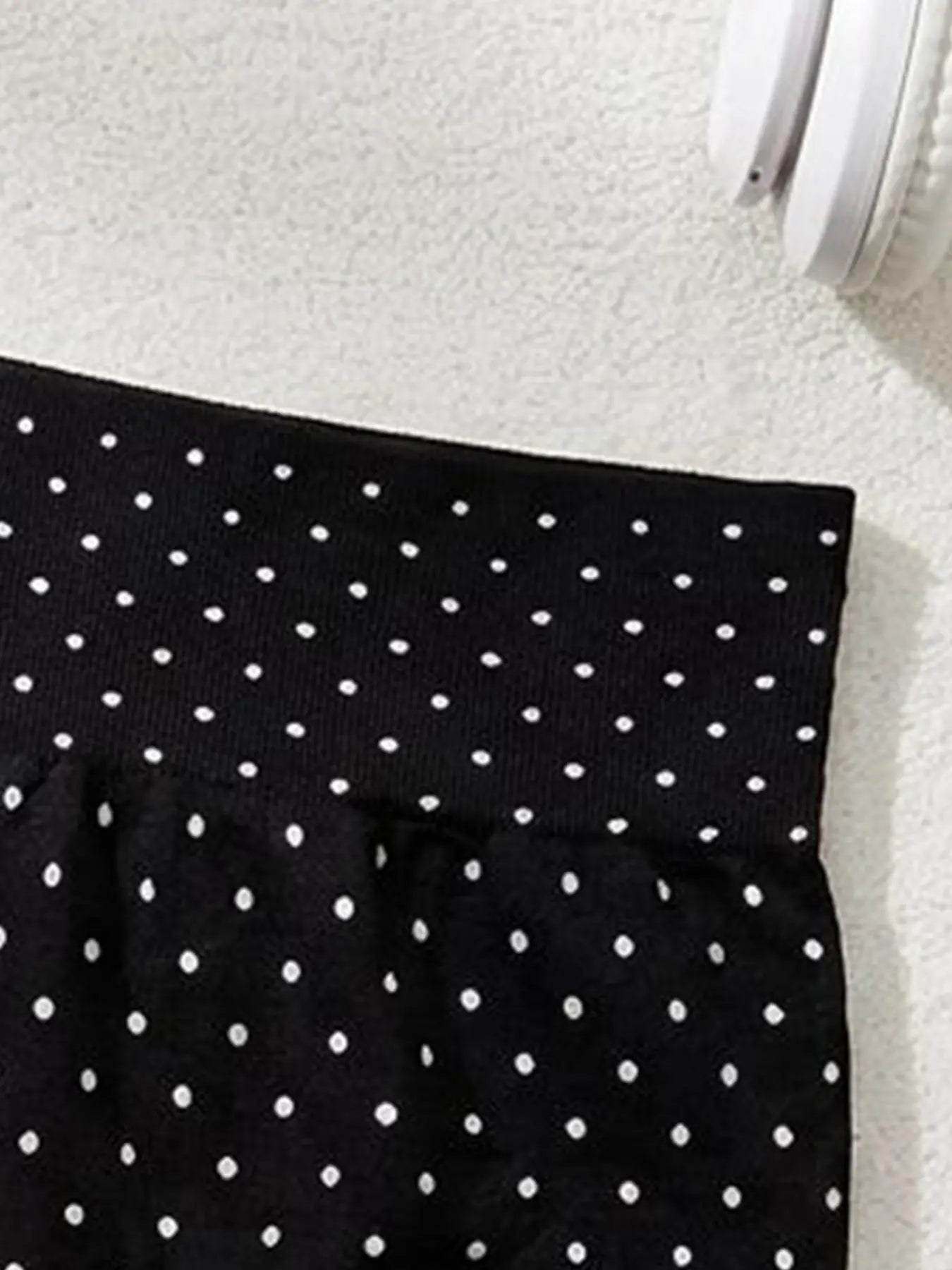 New Women'S Polka Dot Sport Set, Deep V Neck Ruched Halter Top, High Waist Butt Lifting Shorts, Yoga Fitness Running, Stretchy Suit Set, Fitness Outfits